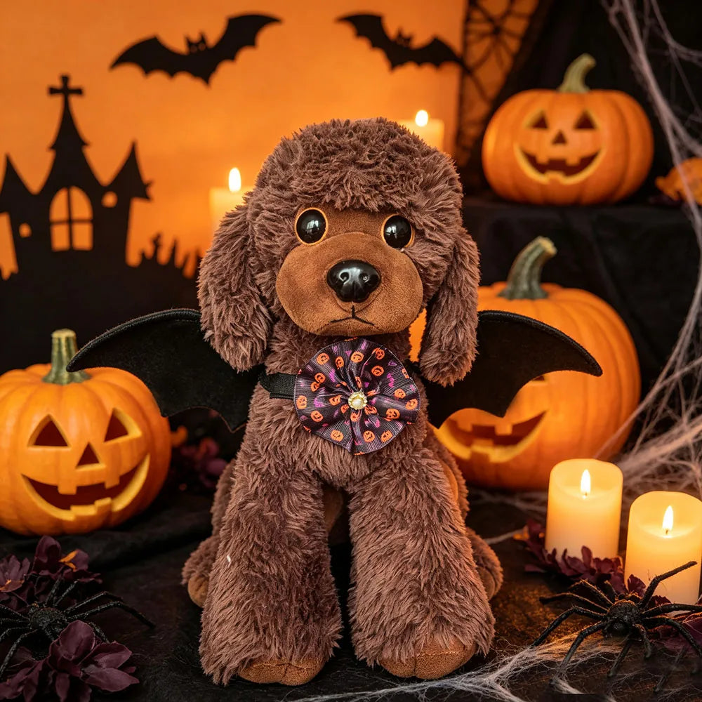 Bat Wings and Bow Cat Dog Halloween Cosplay