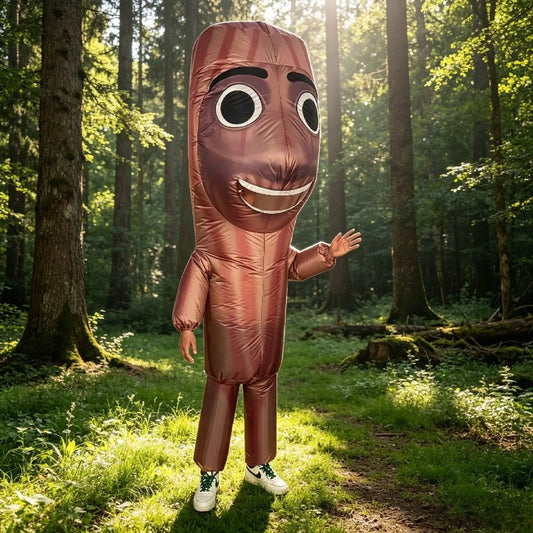 Wooden Stick Man Tung Sahur Costume