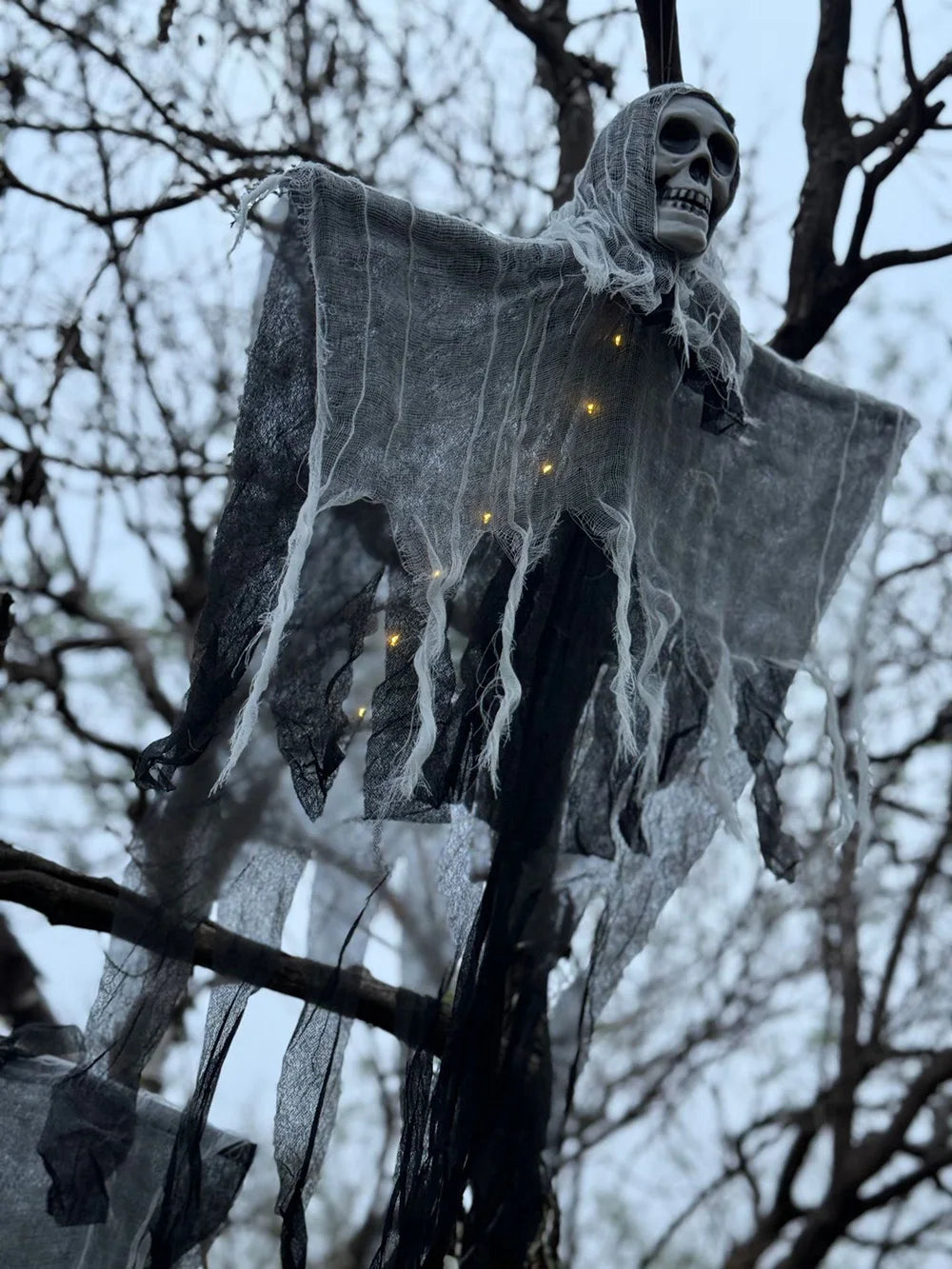 LED Ghost Decoration for Halloween Outdoor Garden