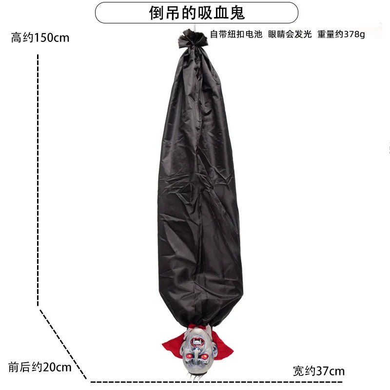 Scary Bloody Corpse Body Bag Prop Halloween Cosplay