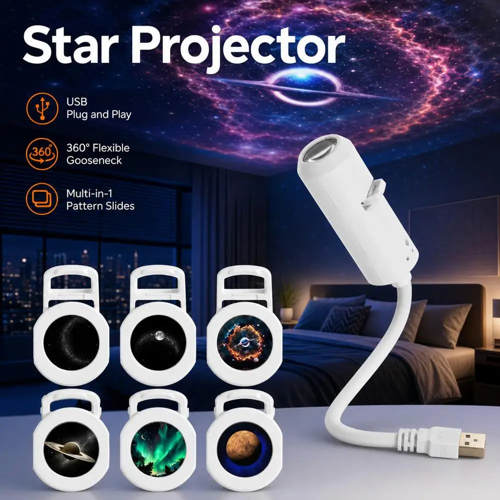 Starry Sky Universe Projection Lamp Halloween Cosplay