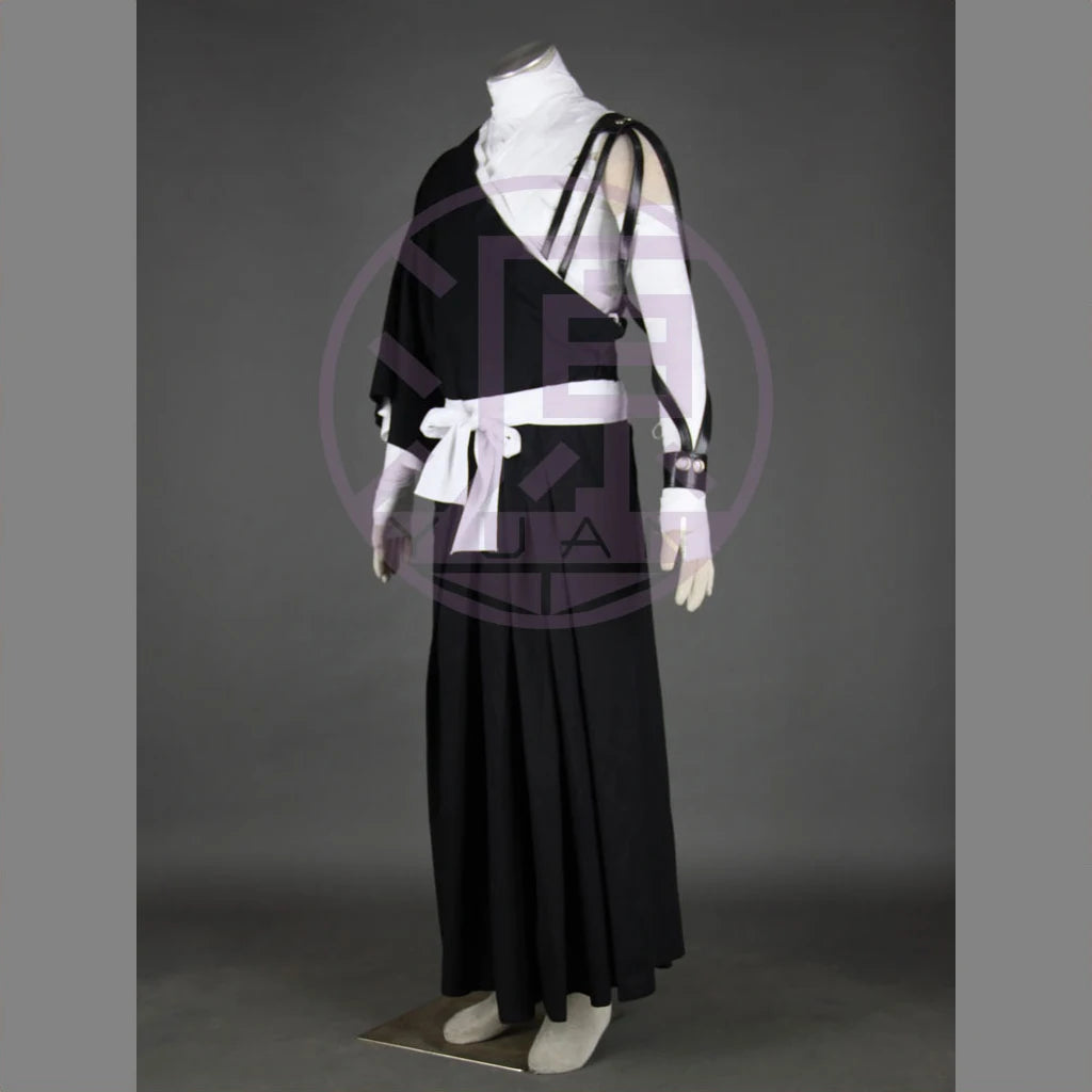 Anime Bleach Kurosaki Ichigo Cosplay Costumes Die Pa Uniform Kendo Pants Black Top Cape Halloween Carnival Party Suit