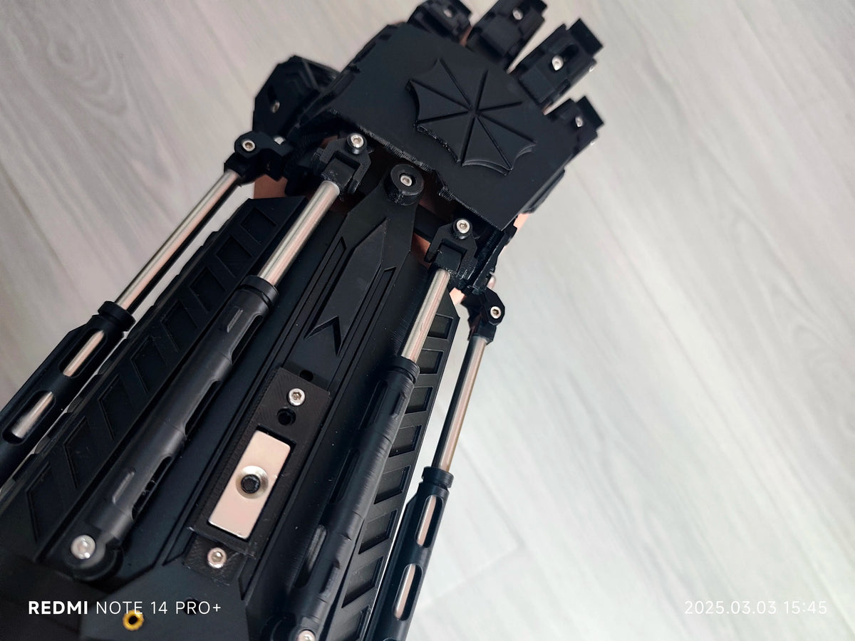 Wearable Arm Cyberpunk Tactical Gloves