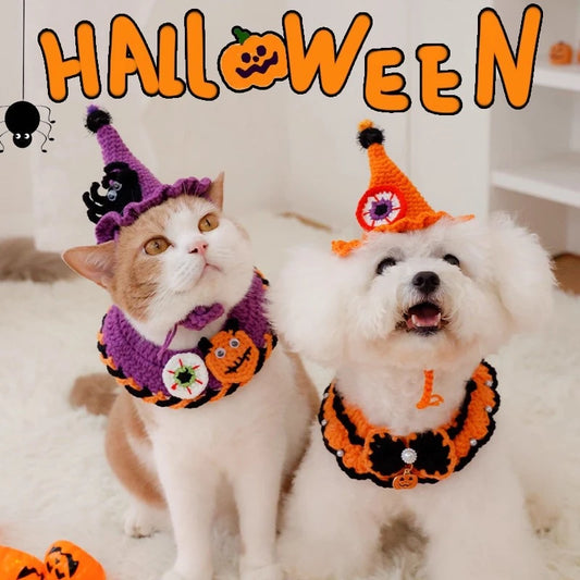 Kawaii Collar Scarf Cat Dog Halloween Cosplay