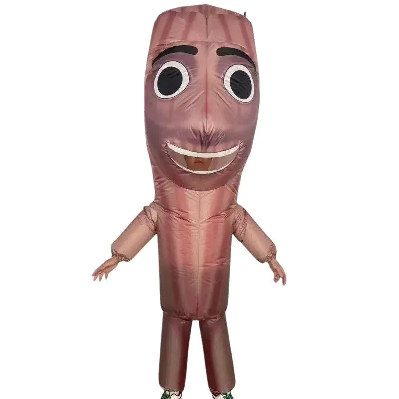 Wooden Stick Man Tung Sahur Costume