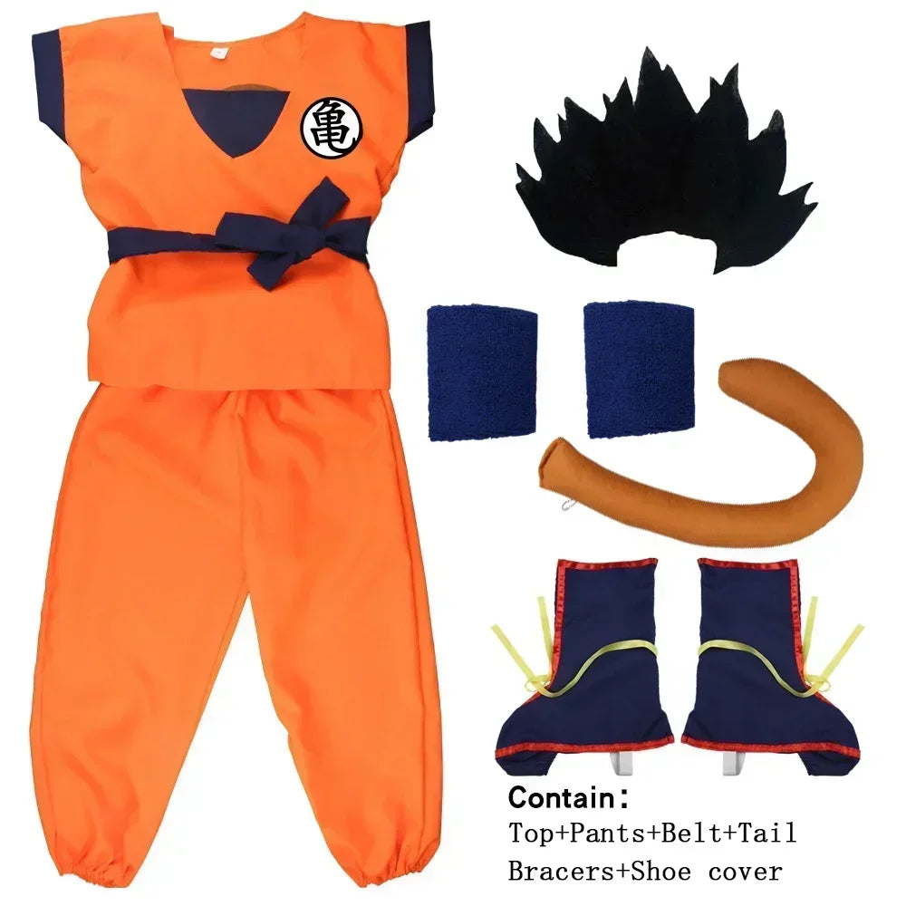 Adult Kids Suits Son Goku Gui Costumes