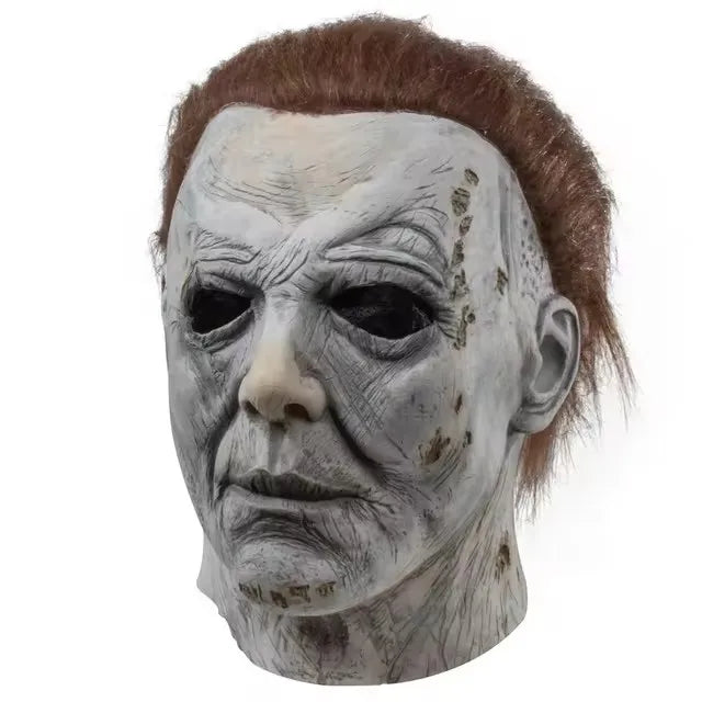 Michael Myers Full Head Latex Mask Halloween Cosplay