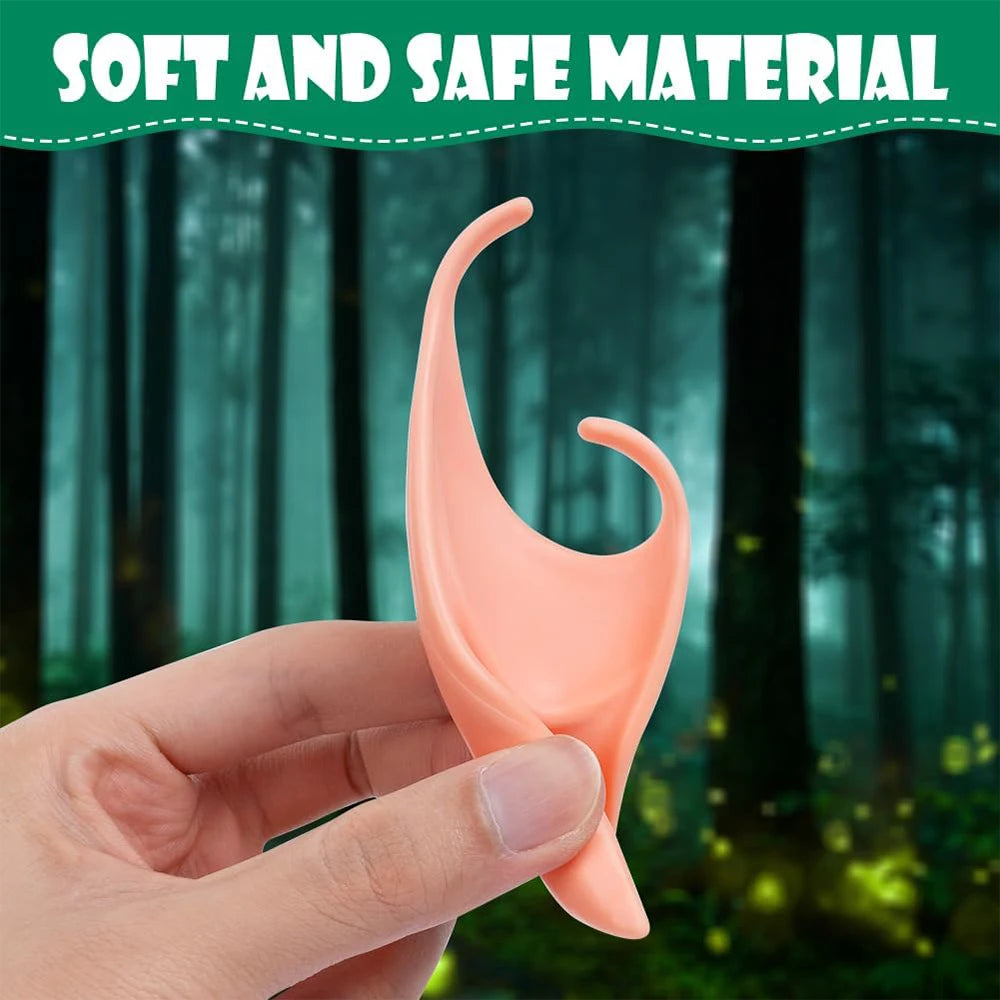 Soft Pointed Fairy Pixie Elf Ears Halloween Cosplay