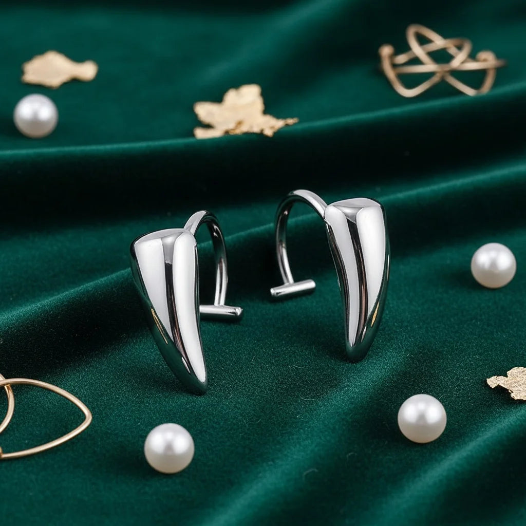 Vampire Fangs Fake Lip Rings Jewelry Halloween Cosplay