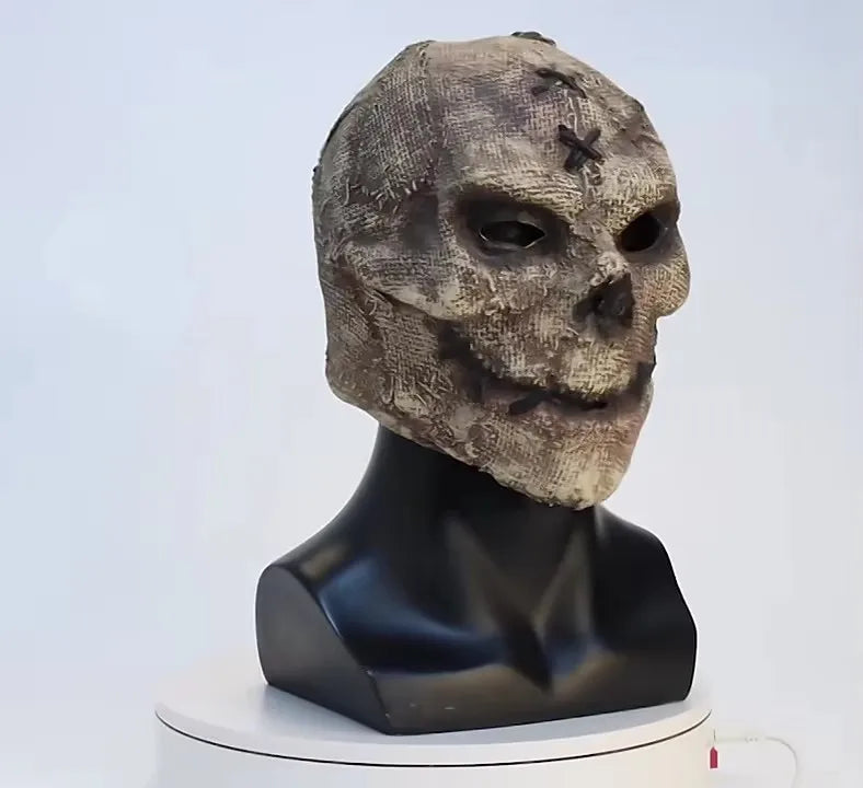 Horror Killer Skull Latex Mask Halloween Cosplay