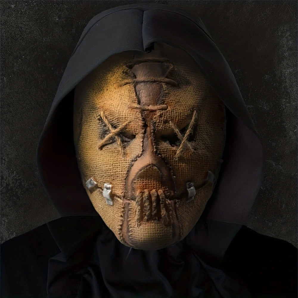 Horror Killer Skull Latex Mask Halloween Cosplay