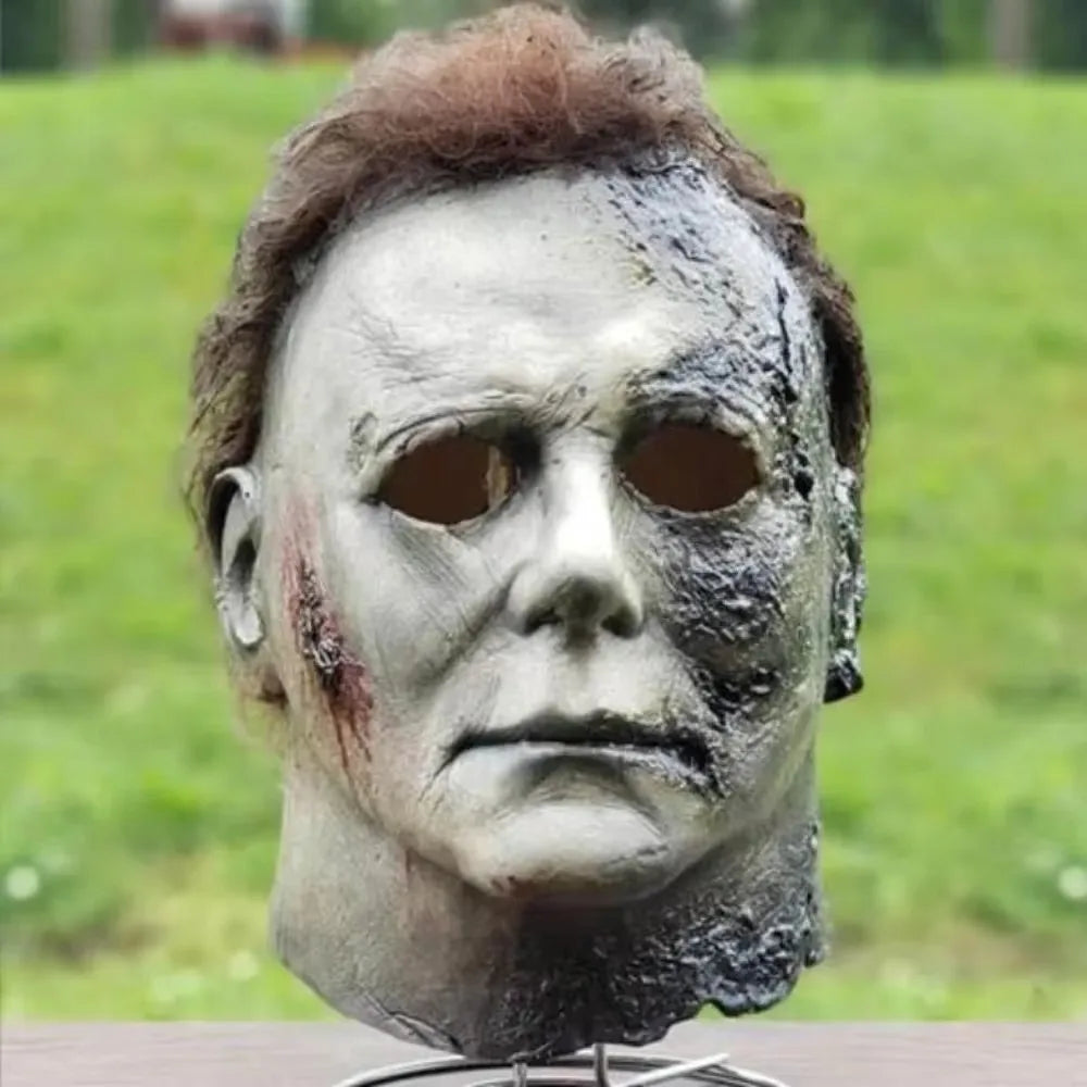 Michael Myers Full Head Latex Mask Halloween Cosplay