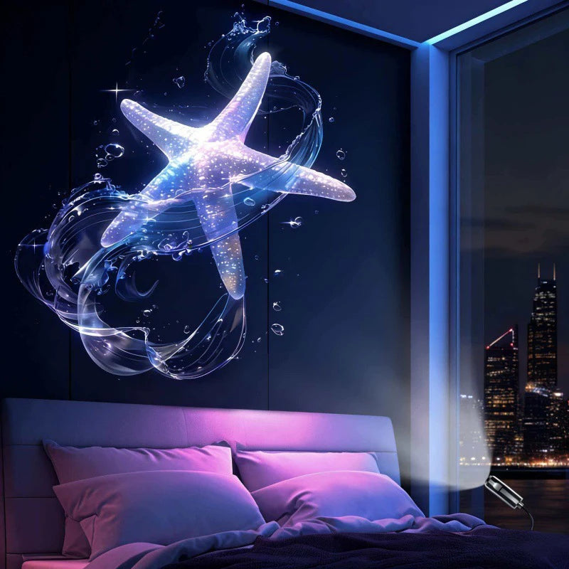Replaceable Slides Projector Light