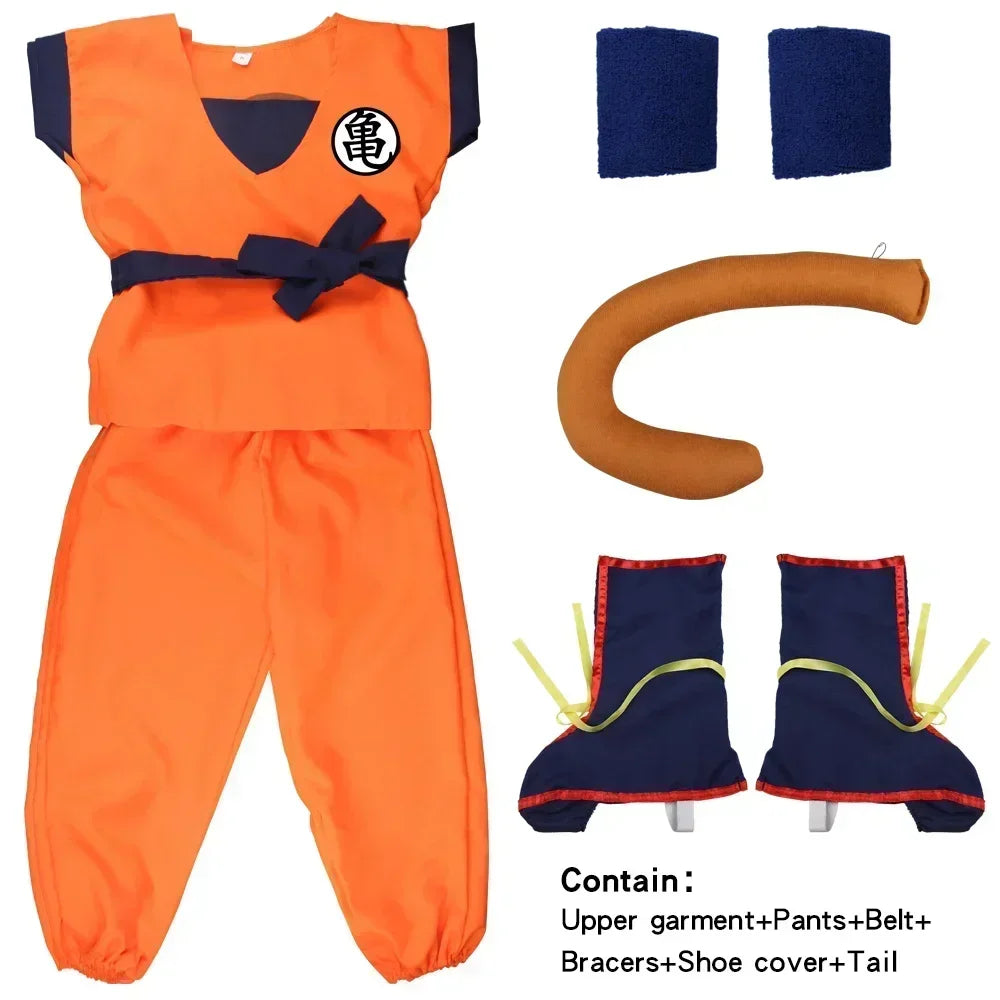 Adult Kids Suits Son Goku Gui Costumes