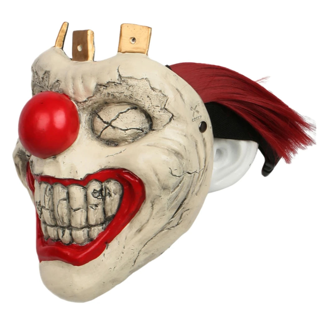 Twisted Metal Sweet Tooth Killer Clown Resin Mask Halloween Cosplay