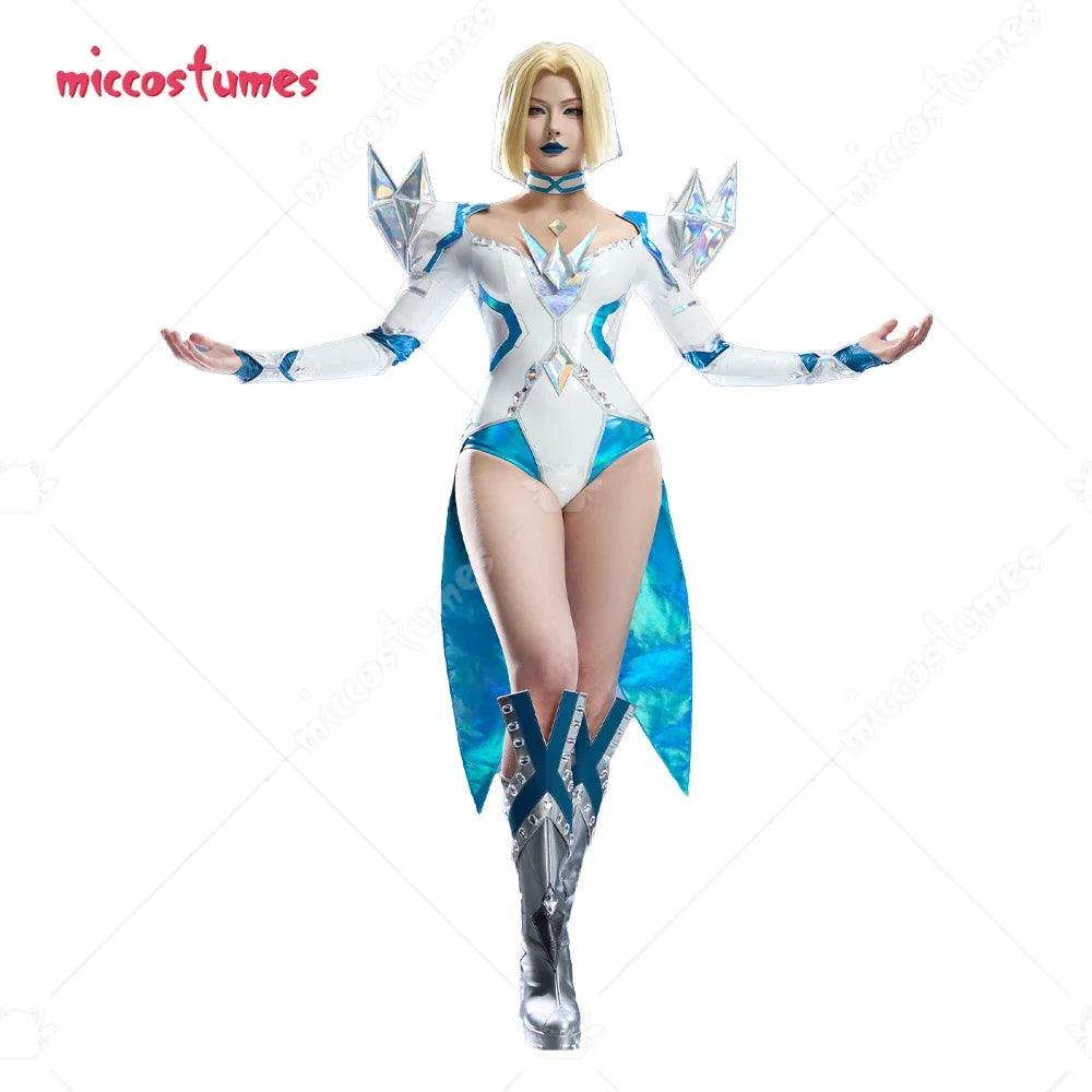 White Queen Cosplay Costume for Women