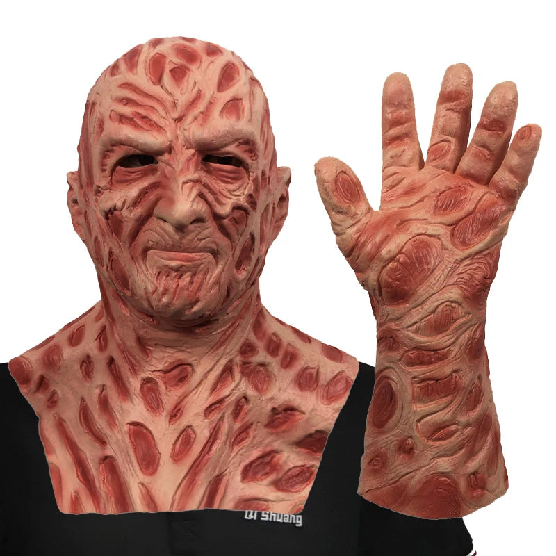 Horror Jason Freddy Latex Mask Halloween Cosplay