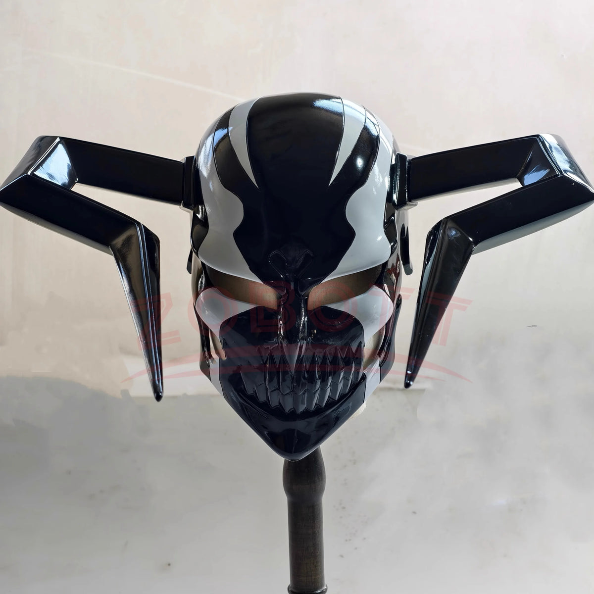 Japanese Anime Grim Reaper Kurosaki Ichigo Void Mask Bull Head Helmet Festival Ball Cosplay Party Face Mask For Men Women