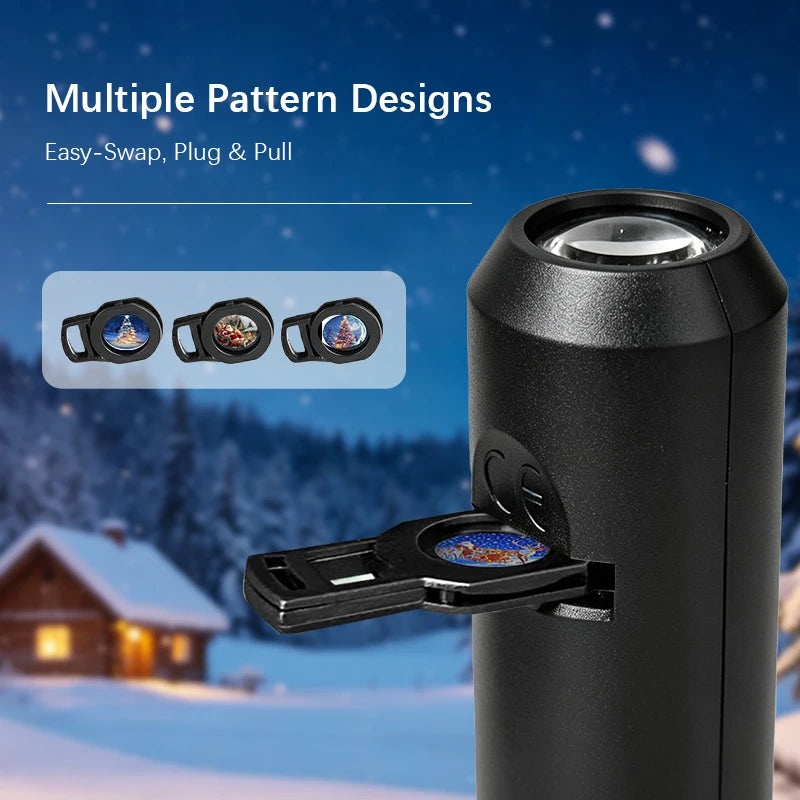 Replaceable Slides Projector Light