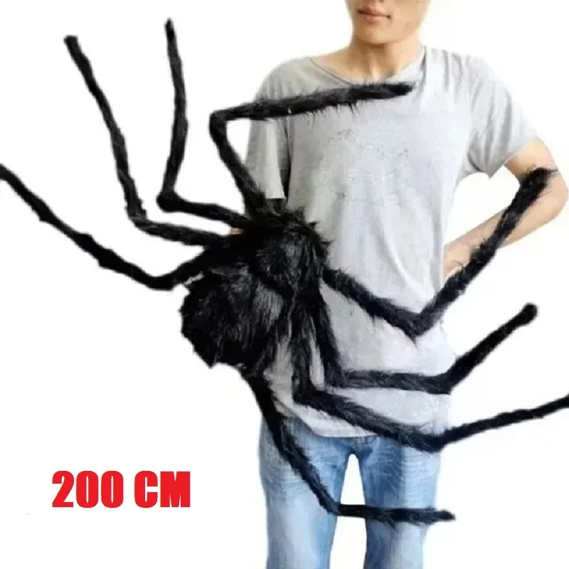 Plush Spider Horror Decoration