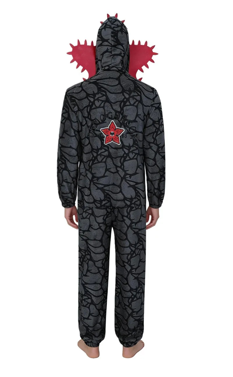 Demogorgon Flannel Pajamas Halloween Cosplay Costume