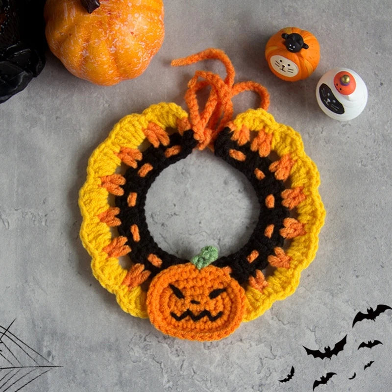 Kawaii Collar Scarf Cat Dog Halloween Cosplay