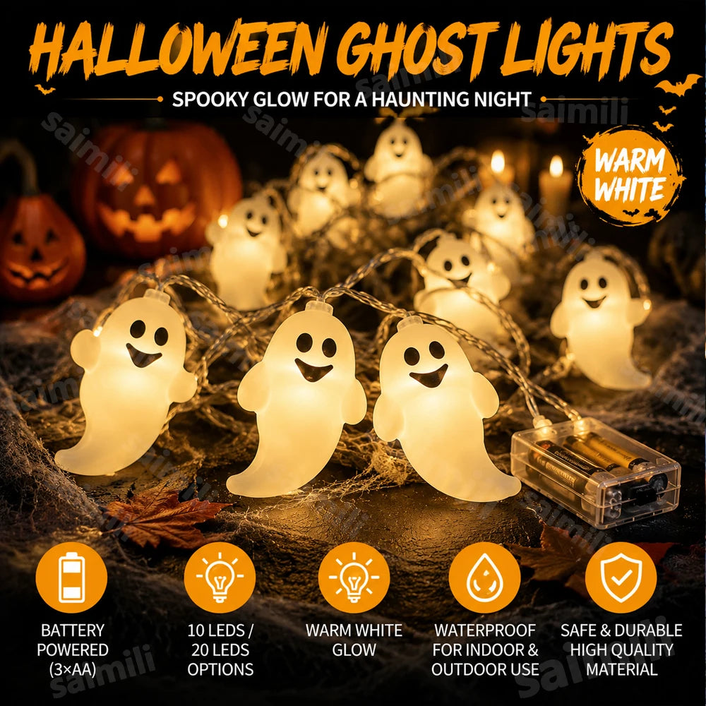LED String Lights Halloween Cosplay