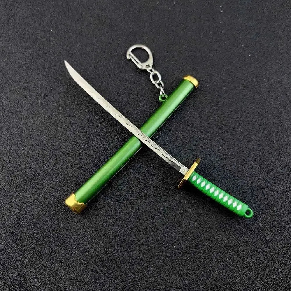 Mini Samurai Sword Scabbard Keychain Katana Cosplay