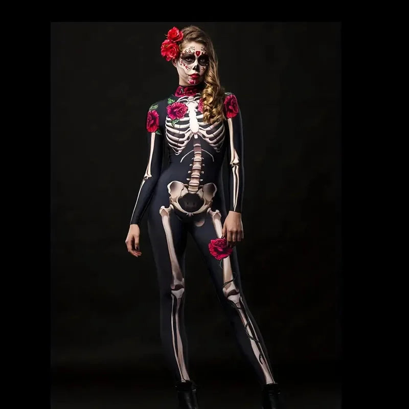 Halloween Girls Ghost Bride Theme Party Dress Costume Women