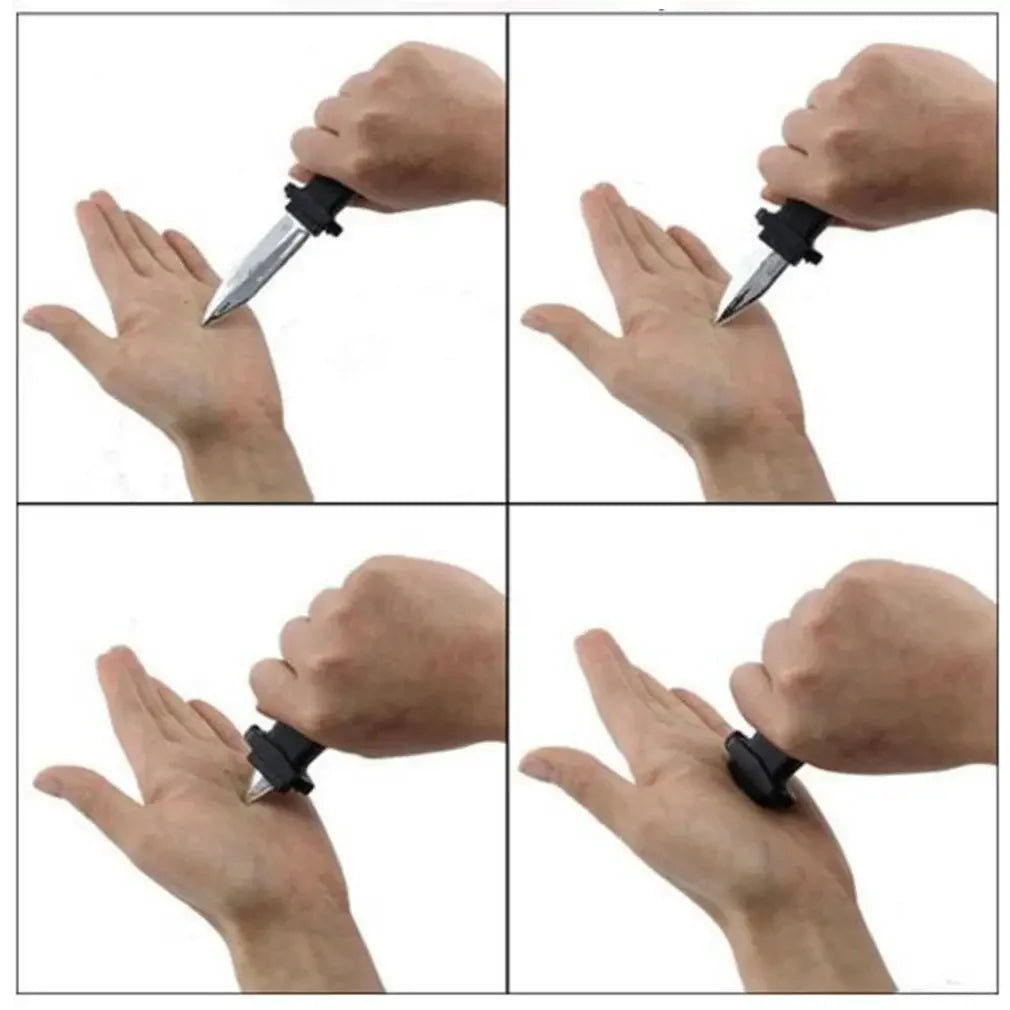 Plastic Retractable Dagger Prank Props Halloween Cosplay