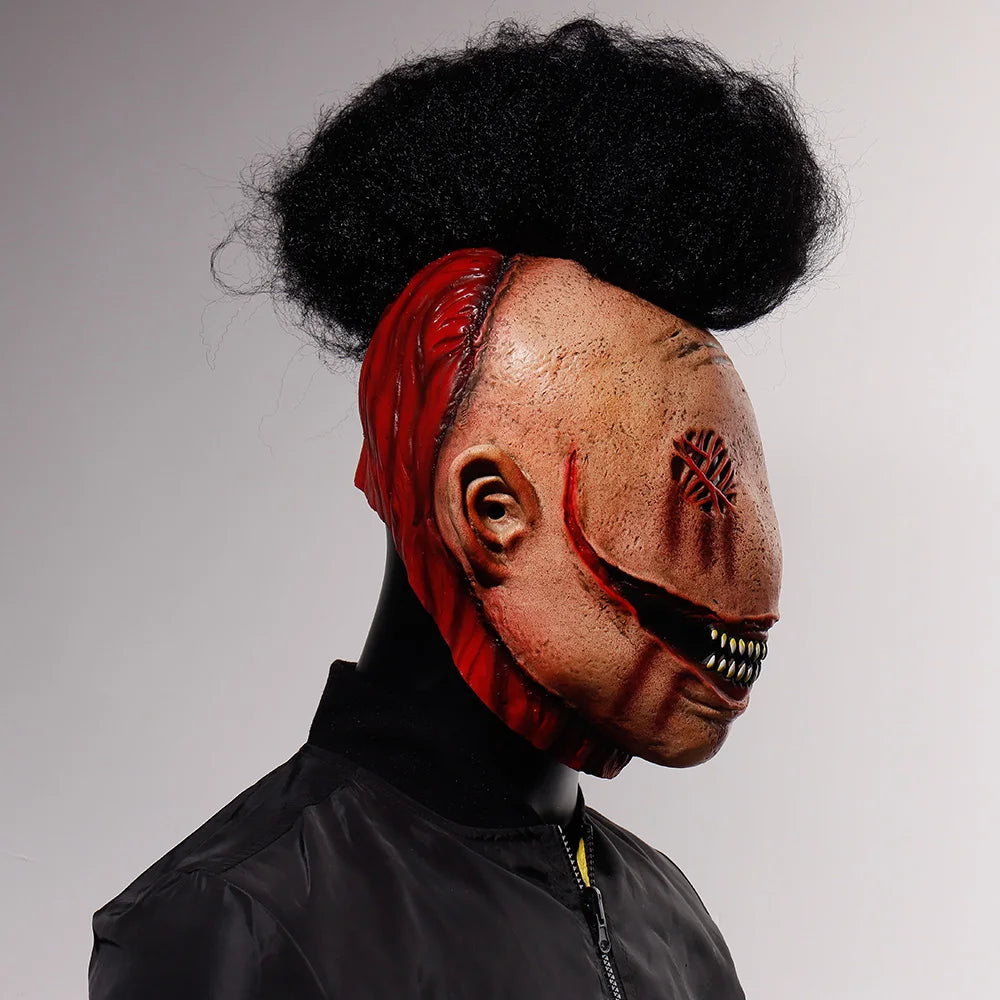 Horror Demon Skull Killer Latex Mask Halloween Cosplay