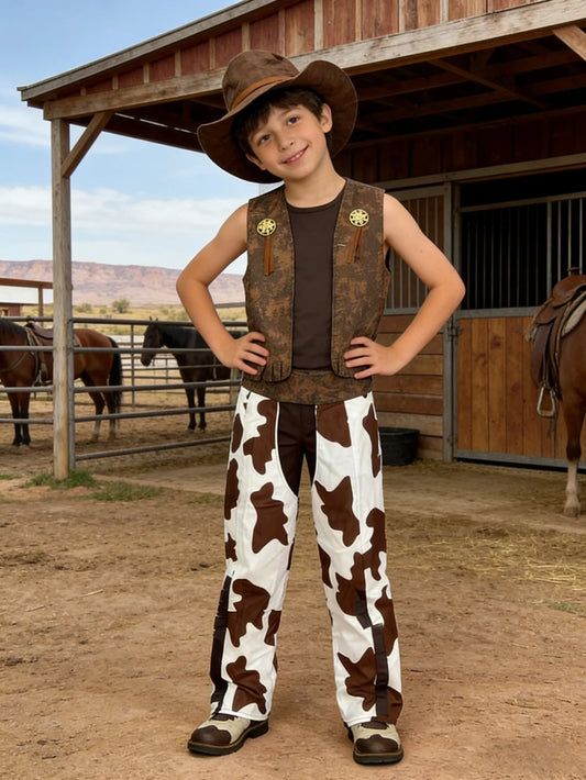 Boys Western Cowboy Costume