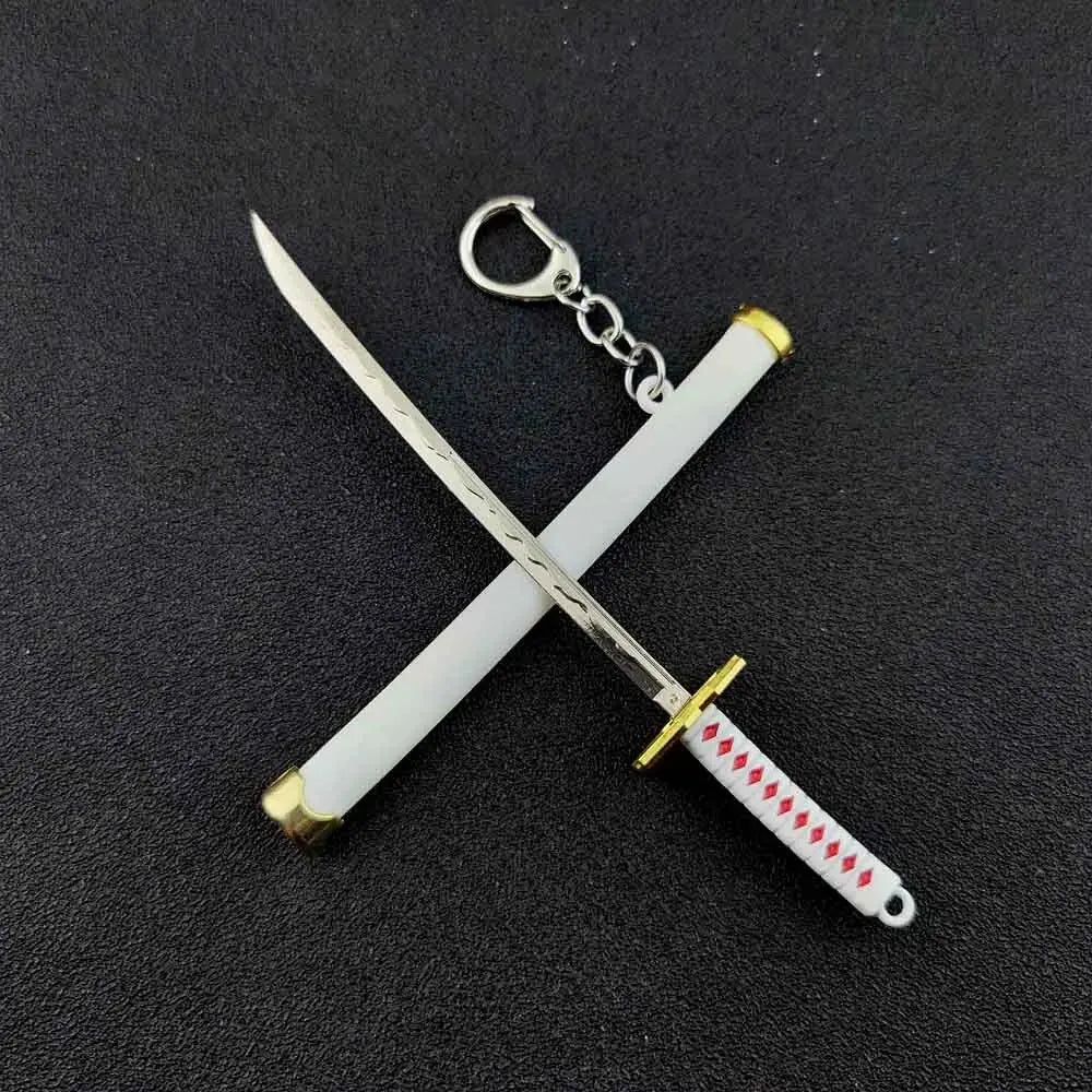 Mini Samurai Sword Scabbard Keychain Katana Cosplay