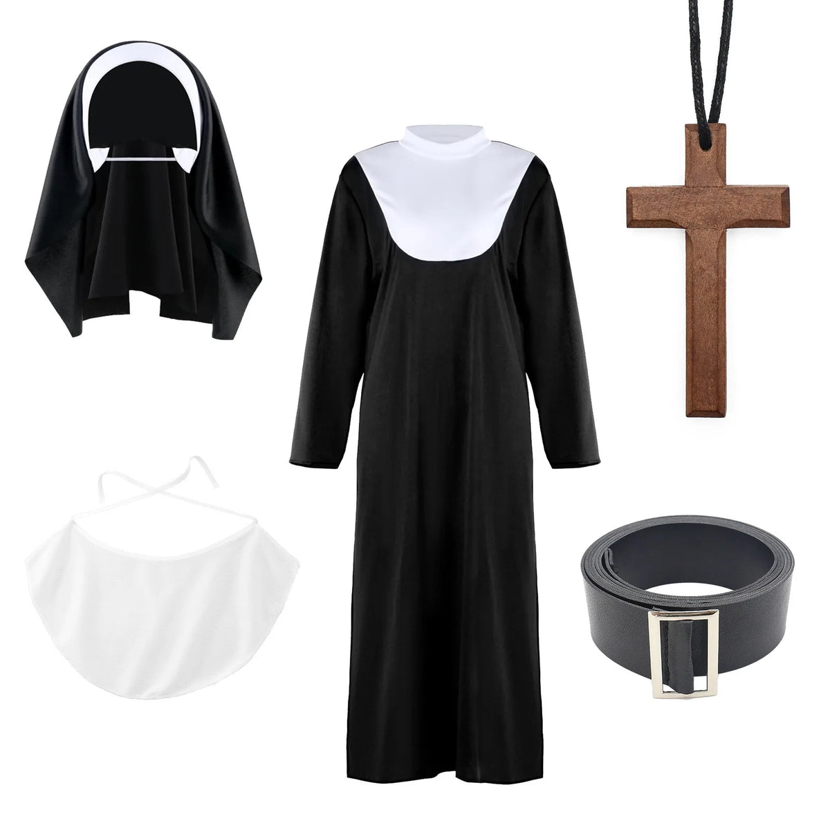 Classic Nun Halloween Costume – Spooky Party Look