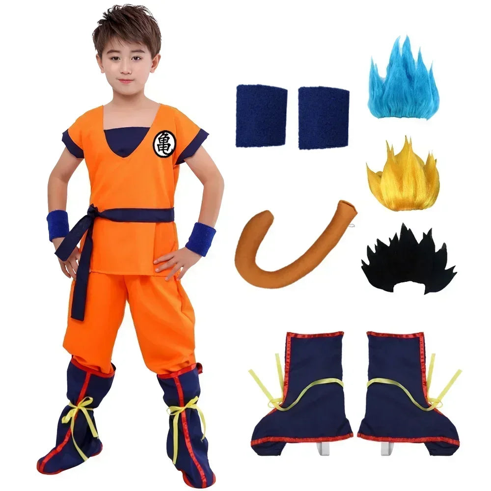 Adult Kids Suits Son Goku Gui Costumes