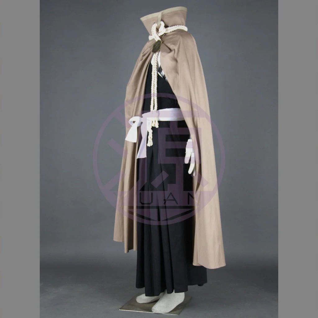 Anime Bleach Kurosaki Ichigo Cosplay Costumes Die Pa Uniform Kendo Pants Black Top Cape Halloween Carnival Party Suit