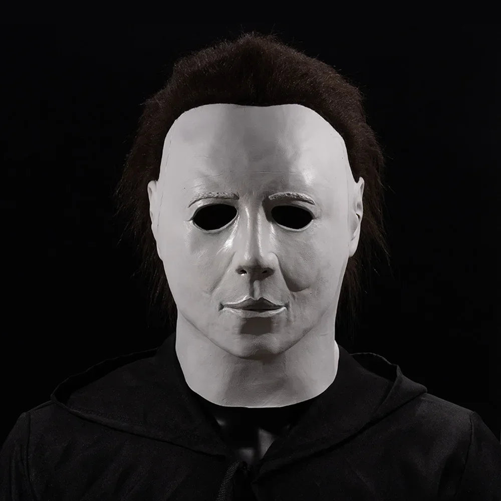 Michael Myers Full Head Latex Mask Halloween Cosplay
