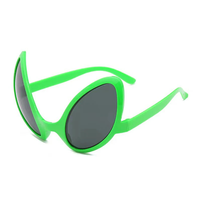 Luminous LED Alien Sunglasses Neon ET Glasses Props Halloween Cosplay
