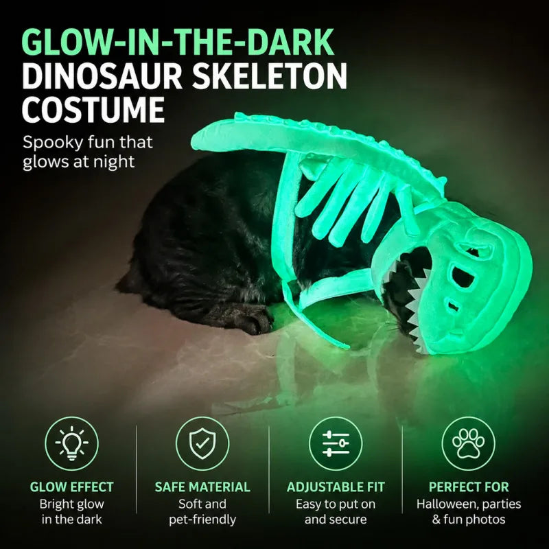 Dinosaur Bodysuit Cat Dog Halloween Cosplay