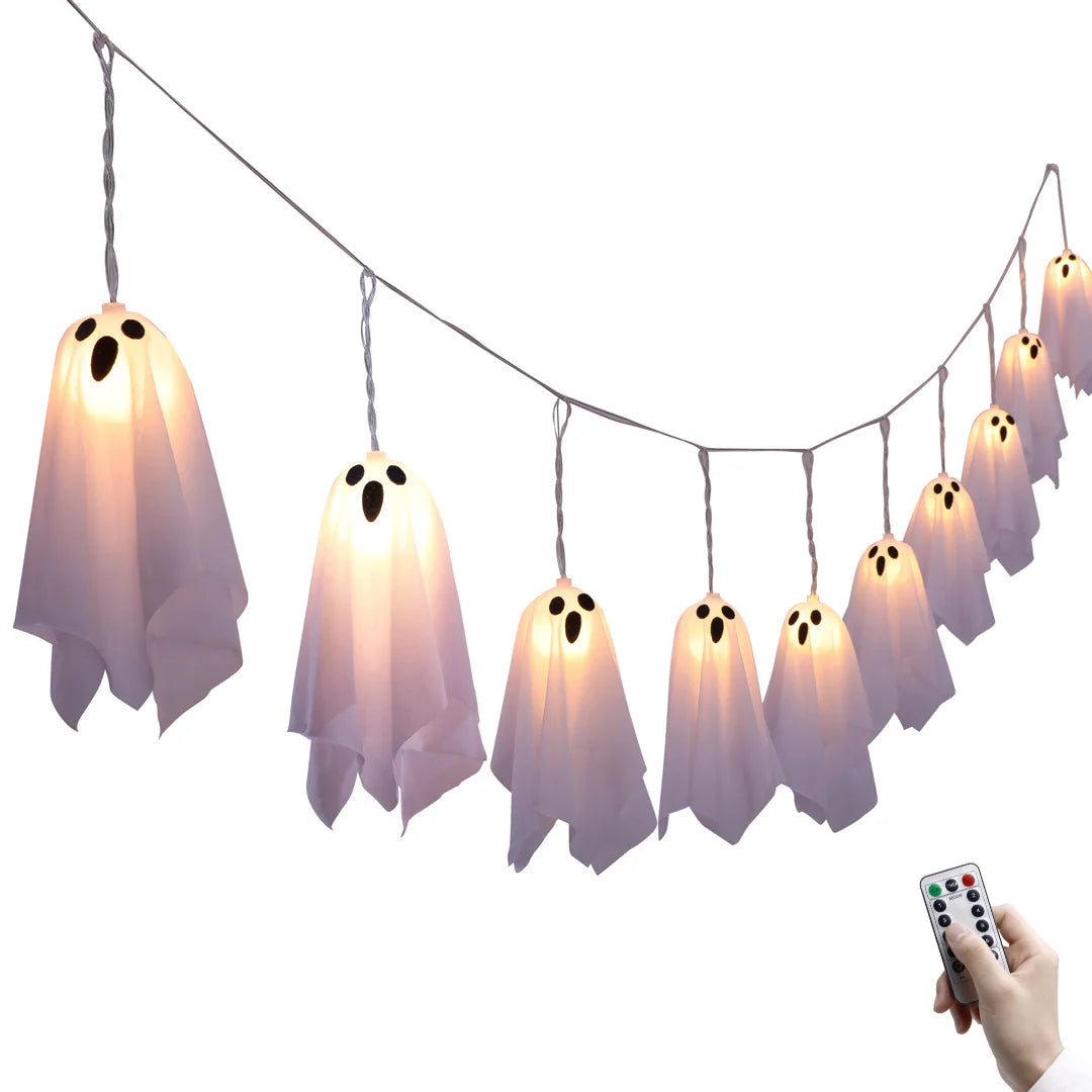 Glowing Scream Ghost Pendant
