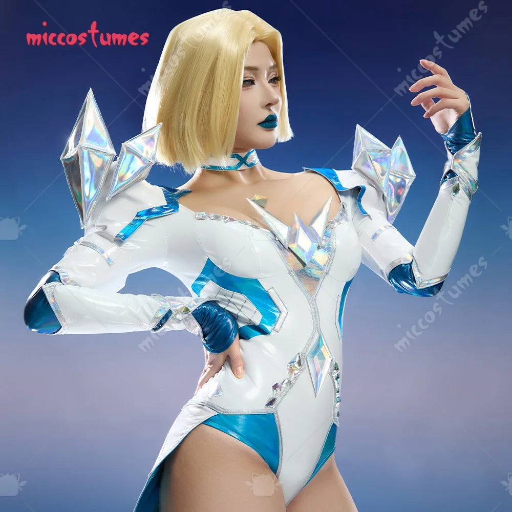 White Queen Cosplay Costume for Women