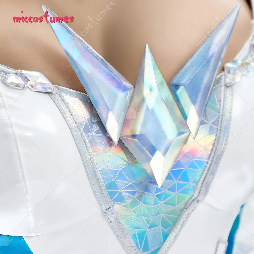 White Queen Cosplay Costume for Women