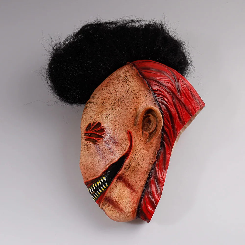 Horror Demon Skull Killer Latex Mask Halloween Cosplay