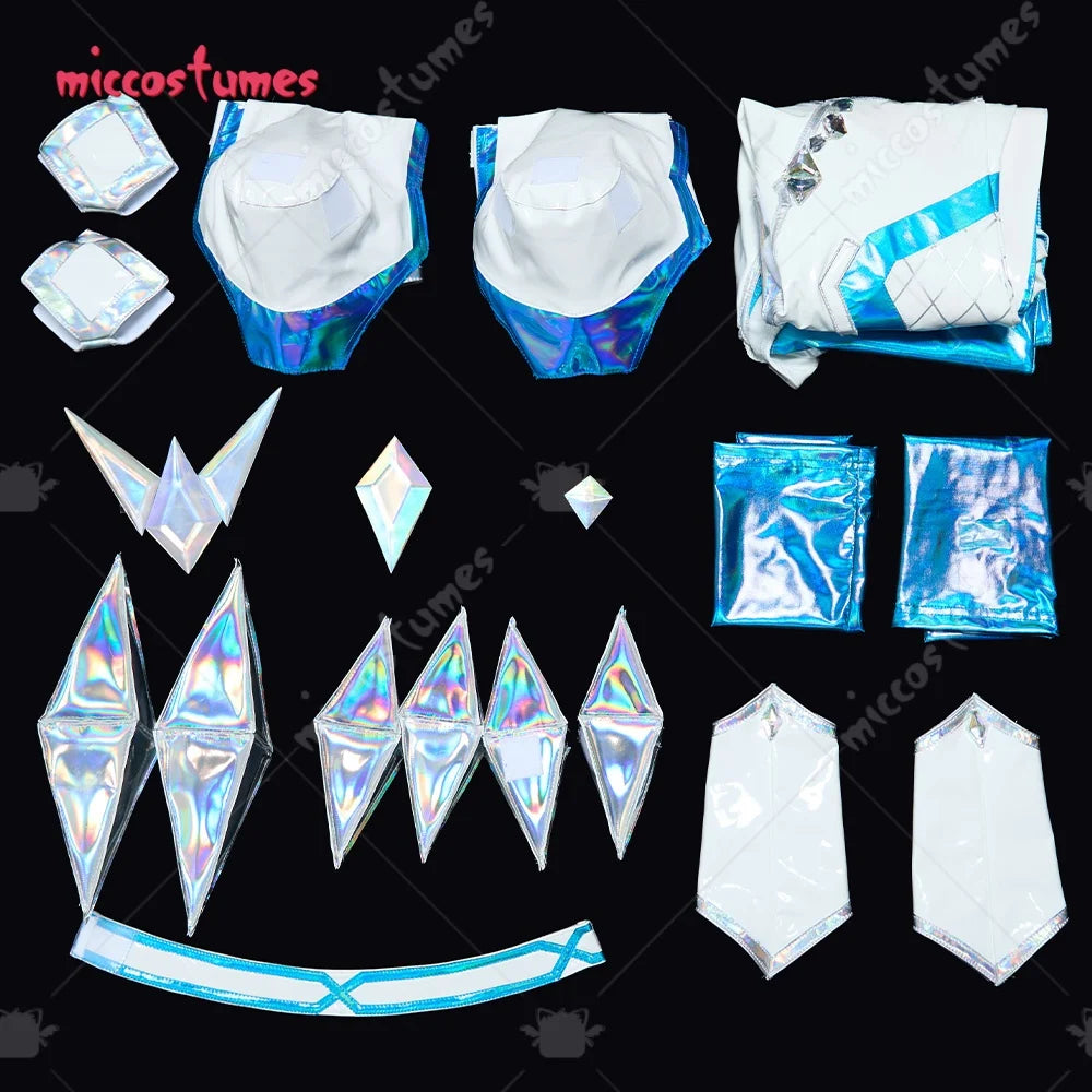 White Queen Cosplay Costume for Women