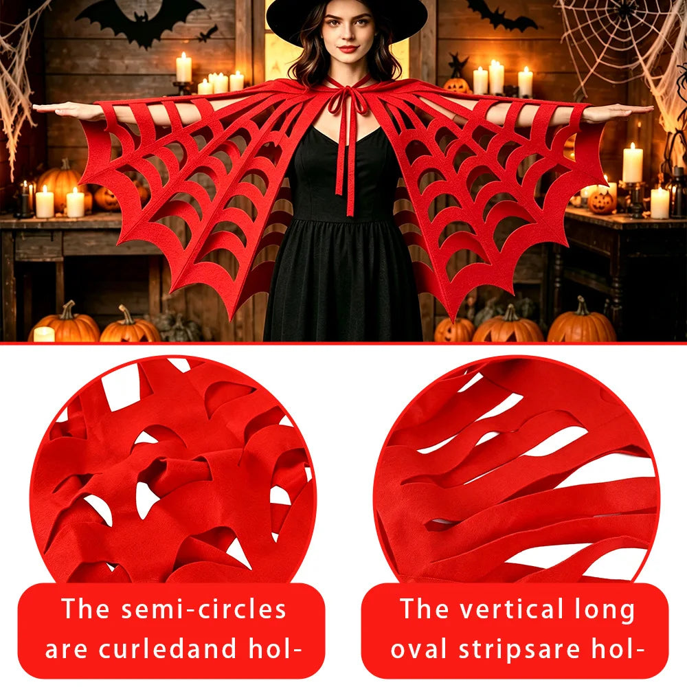 Spider Web Cape Cloak
