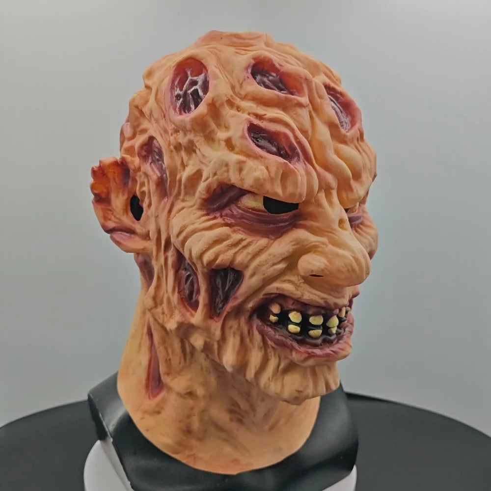 Horror Freddy Killer Latex Mask Halloween Cosplay