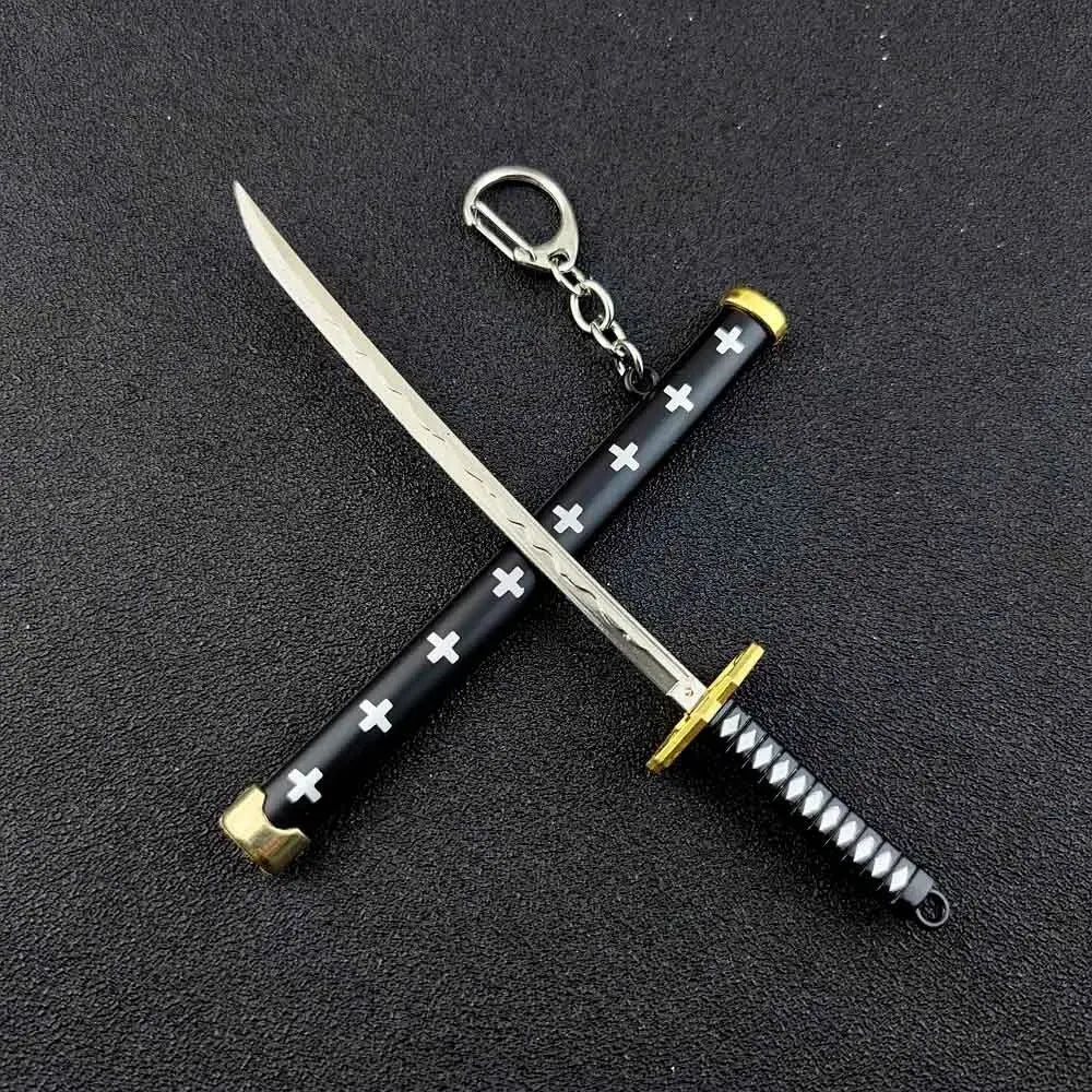 Mini Samurai Sword Scabbard Keychain Katana Cosplay