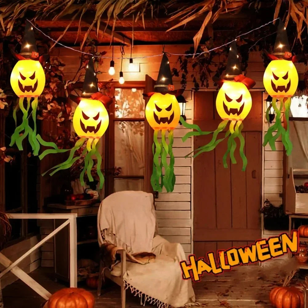 Pumpkin Ghost LED String Fairy Lights Halloween Cosplay