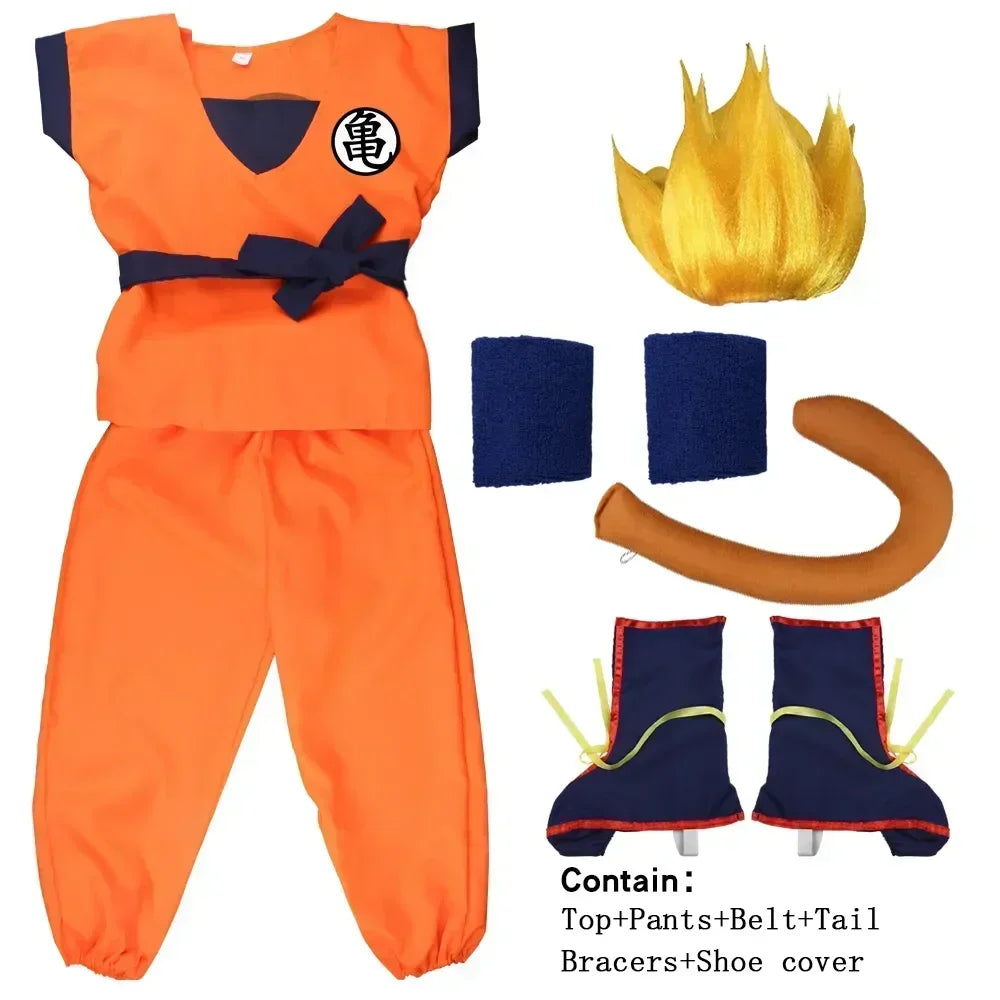 Adult Kids Suits Son Goku Gui Costumes