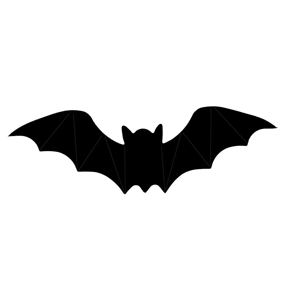 3D Bat LED Light Wall Stickers Halloween Cosplay